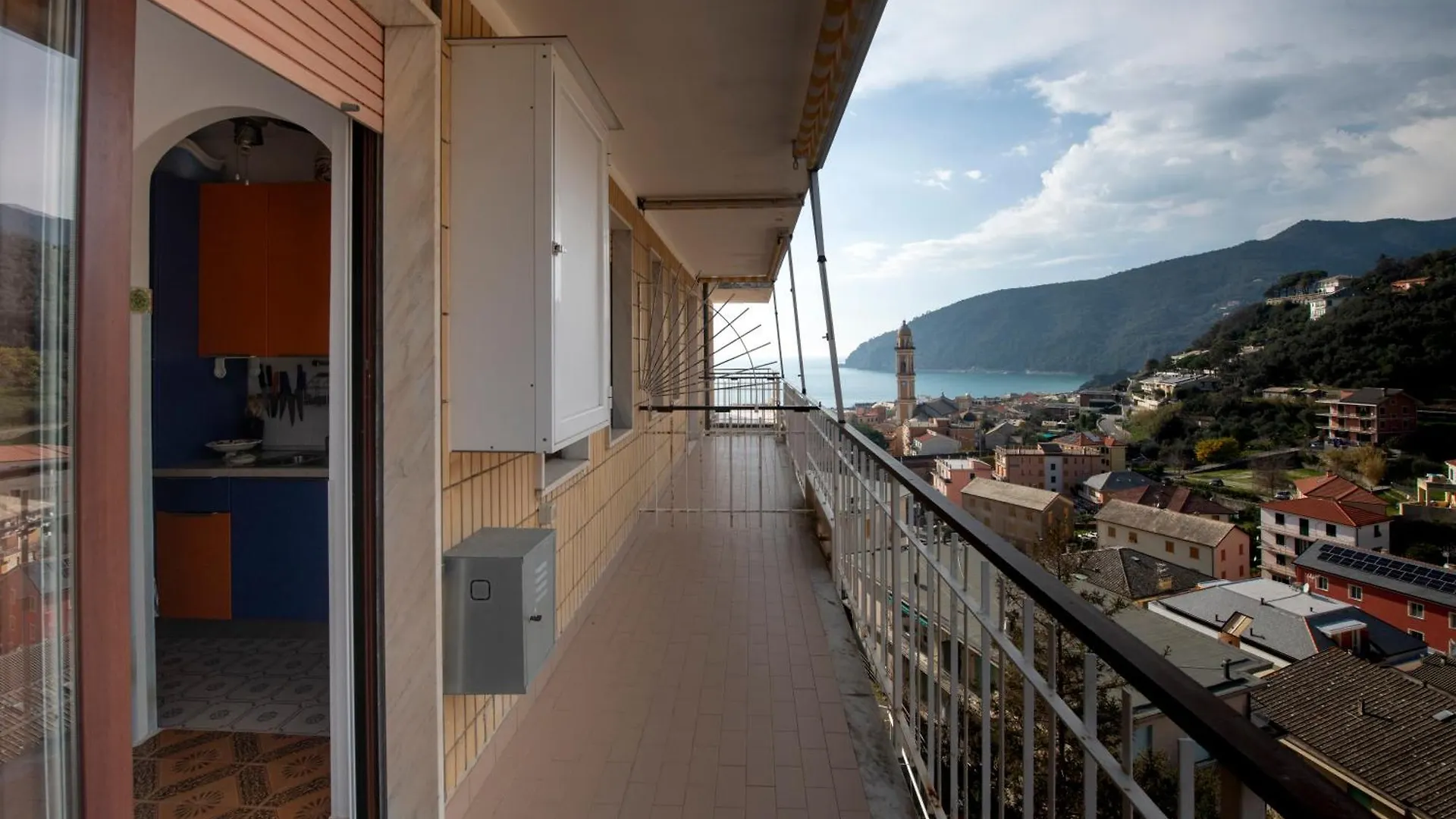 239 - Casa Del Sole Vista Mare Moneglia - 5Minuti A Piedi Dal Mare - Parcheggio Privato Apartment